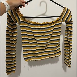 Long Sleeve Crop Top